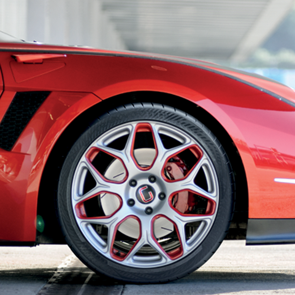 Eccellente frenata sull'asciutto